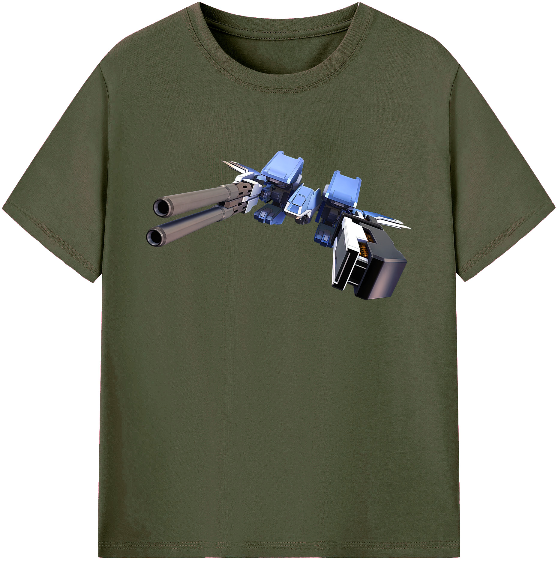 （画像用） 機動戦士ガンダム Mobile Suit Gundam 綿100％ メンズ半袖Tシャツ｜肌触りやわらか＆通気性